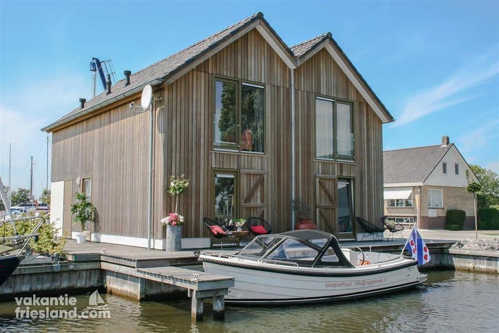 Vakantiehuizen in Friesland huren, Vakantie, Vakantiehuizen | Nederland, Overige, Friesland, Aan meer of rivier, 2 slaapkamers