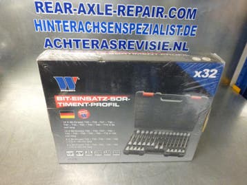 Welzh 32 delige set bits (Gereedschappen, Overig), Verzenden, Nieuw