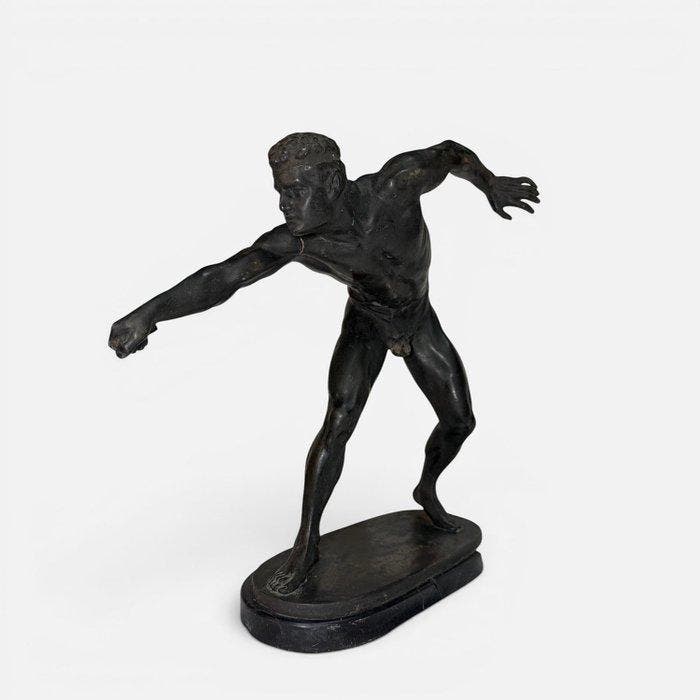 Rudolf Marcuse - Rudolf Marcuse - sculptuur, Fighting, Antiek en Kunst, Kunst | Designobjecten