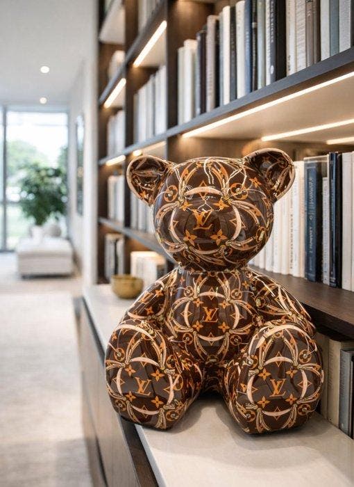 Naor - Teddy Louis Vuitton, Antiek en Kunst, Kunst | Designobjecten