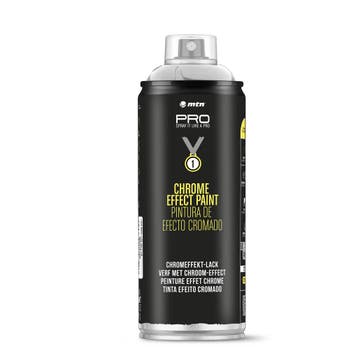 MTN PRO Chroom Verf Spray Zilver 400ml, Hobby en Vrije tijd, Ophalen of Verzenden, Nieuw