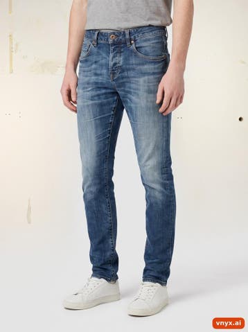Scotch & Soda Jeans Heren maat W32 / L34 Blauw Vintage, Ophalen of Verzenden, Nieuw