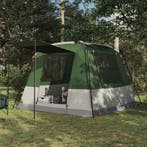vidaXL Partytent Groen 10-persoons 185T Polyester met PU, Verzenden, Nieuw, Tot en met 2