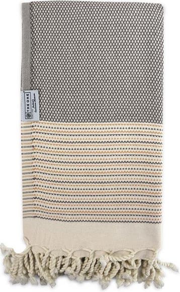 The One Towelling Hamamdoek Exclusive 90 x 170 cm Iron/Oak, Verzenden, Nieuw