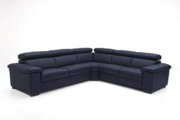 Oostvoorne Hoekbank - hoekbanken - Blauw, Nieuw, Stof