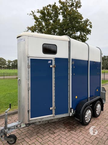 Leuke Ifor Williams 1,5 paards! Aluminium bodem!, Ophalen, Zo goed als nieuw, Aluminium, 1½-paards trailer