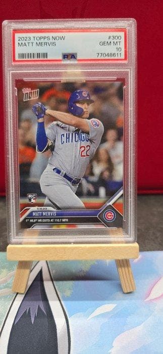 2023 Topps Topps Now Matt Mervis #300 Graded card - PSA 10 -, Nieuw