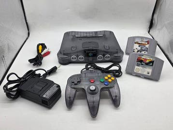 Nintendo - Nintendo 64 - N64 - Funtastic - Smoke Grey, Nieuw