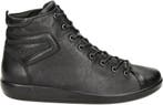 ECCO SOFT 2.0 dames Veterboot - Zwart - Maat 40, Kleding | Dames, Schoenen, Verzenden, Nieuw