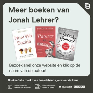 Proust Was A Neuroscientist - Jonah Lehrer 9780618620104, Verzenden, Zo goed als nieuw, Jonah Lehrer