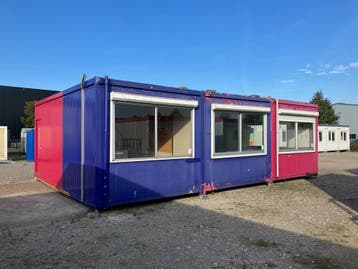 Kantoorunits – ca. 6 x 9 meter (gebruikt)