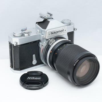 Nikon Nikomat FT + Zoom-Nikkor 35-105mm f/3.5-4.5 Ai-S, Nieuw