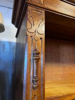 demontabel antiek eiken boekenkast, 121 x 206 cm