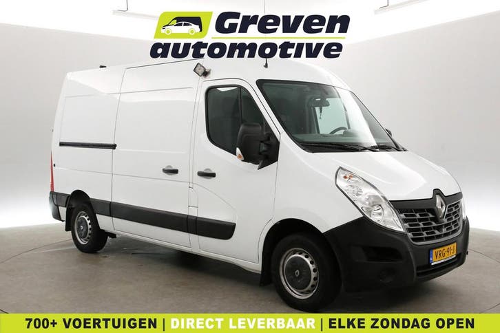 Renault Master T33 2.3 dCi L2H2, Auto's, Bestelauto's, Onderhoudsboekje, Lease, Handgeschakeld, Wit, Renault, Financial lease