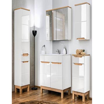 Badmeubel Evelina 60CM (Badkamermeubels), Ophalen of Verzenden, Nieuw