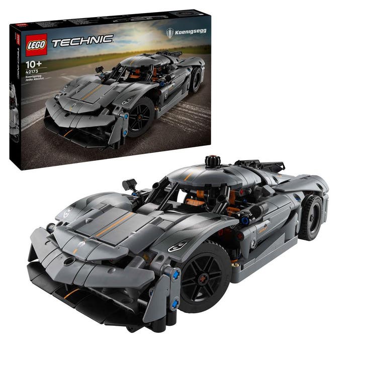 LEGO Technic - Koenigsegg Jesko Absolut Grey Hypercar 42173, Kinderen en Baby's, Speelgoed | Duplo en Lego, Ophalen of Verzenden