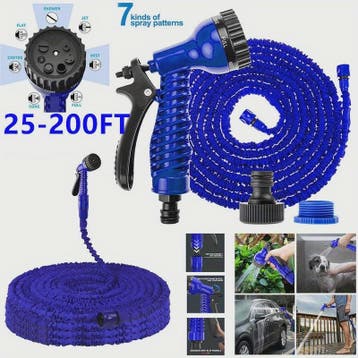 Flexibele Tuinslang 25FT-200FT (7.5M-60M) - Lichtgewicht, Du, Verzenden, Nieuw