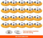 Set van 20 Stuks! Kibani Nylon Onkruidborstel 20 MM -, Nieuw, Kibani