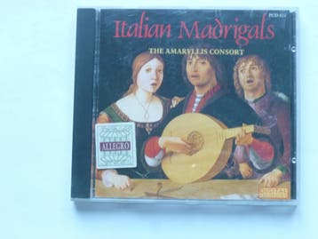 Italian Madrigals  - The Amaryllis Consort, Ophalen of Verzenden, Zo goed als nieuw