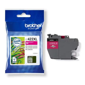 Brother LC-422XLM inktcartridge magenta hoge capaciteit, Verzenden, Nieuw, Cartridge, Brother