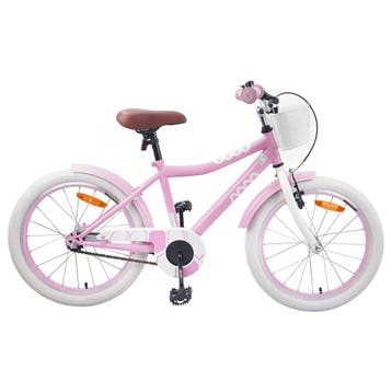 vidaXL Kinderfiets 18 Inch voor 5-7 jaar Lichtroze, Verzenden, Nieuw