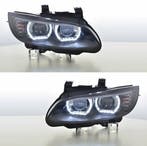 Angel Eyes Wit DTM Style Koplampen BMW 3 Serie E92 E93 B0243, Auto-onderdelen, Verlichting, Nieuw, BMW