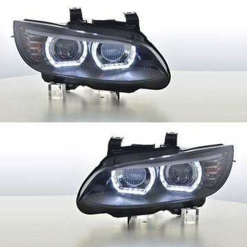 Angel Eyes Wit DTM Style Koplampen BMW 3 Serie E92 E93 B0243, Nieuw, BMW