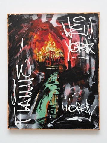 TOM THE ARCHITECT - New York Baby - Liberté en Feu -, Antiek en Kunst