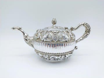 Jan Schijfsma / Sneek - Theepot - Zilver