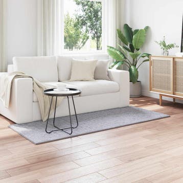 vidaXL Vloerkleden Rechthoekig SIROLO Grijs 150 x 80 cm, Verzenden, Nieuw, Grijs