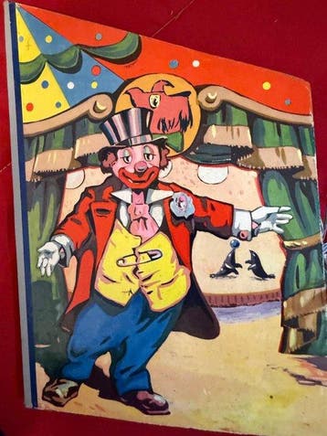 Vojtch Kubašta - Libro animato POP-UP a giostra: The Circus