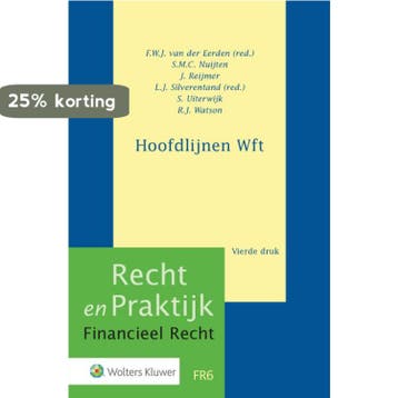 Hoofdlijnen Wft / Recht en praktijk 9789013149203, Boeken, Verzenden, Zo goed als nieuw
