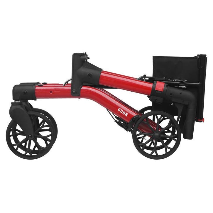 Rollator Brooklyn dubbel opvouwbaar voor binnen en buiten, Diversen, Rollators, Nieuw, Lichtgewicht, Opvouwbaar