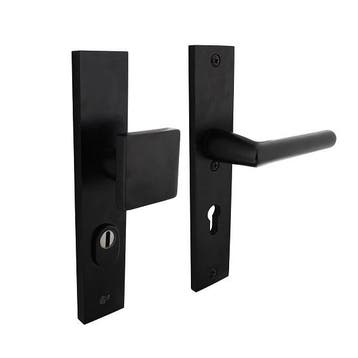 Veiligheidsbeslag met duwer | Intersteel | 72 mm, Doe-het-zelf en Verbouw, Verzenden, Nieuw