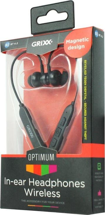 draadloze hoofdtelefoon in-ear zwart, Verzenden, Nieuw