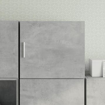 vidaXL Wandkast 45x42,5x40 cm bewerkt hout betongrijs, Minder dan 50 cm, Verzenden, Nieuw, Minder dan 100 cm