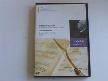Bernard Haitink - Johannes Brahms / Conducting Masterclass (, Ophalen of Verzenden, Zo goed als nieuw