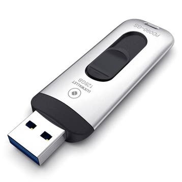 LUXWALLET PD9 USB 3.0 Flash Drive – Metalen USB Stick - 128G, Computers en Software, Verzenden, Nieuw