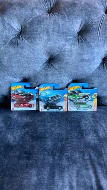 Hot Wheels 1:64 - Modelauto (3) - Lot of 3 ERROR Cards | BMW, Nieuw
