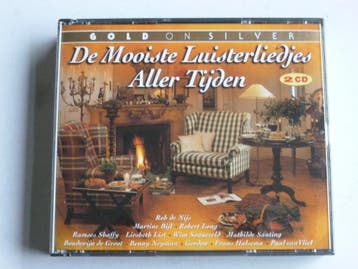 De Mooiste Luisterliedjes Aller Tijden (2 CD) gold on silver, Ophalen of Verzenden, Zo goed als nieuw
