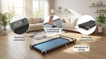 Loopband Thuis | Compact | Beste Prijs | Actie!, Overige materialen, Ophalen of Verzenden, Loopband, Armen