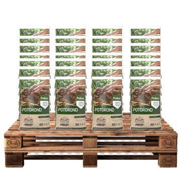 Turfvrije potgrond pallet | 2250 liter | Pokon (Bio-label), Verzenden
