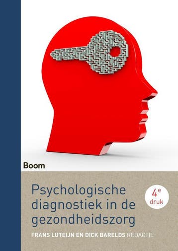 Psychologische Diagnostiek In De Gezondheidszorg | Nieuw, Ophalen of Verzenden, Nieuw, Frans Luteijn-Dick Barelds
