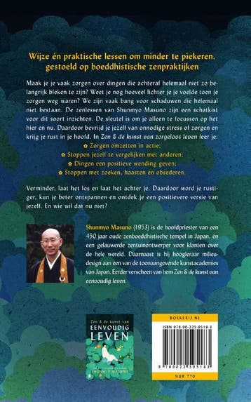 Zen & de kunst van zorgeloos leven 9789022595183, Verzenden, Zo goed als nieuw, Shunmyo Masuno