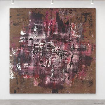 Bri Debernardi - GIANDUJA - 130x130 XXL ABSTRACT