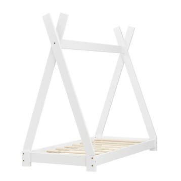 Juniorbed Tipi eenpersoonsbed incl. matras 70x140 - wit, Verzenden, Nieuw