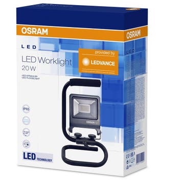 Ledvance LED Bouwlamp Draagbaar 20W 4000K 1700lm IP65, Ophalen of Verzenden, Nieuw