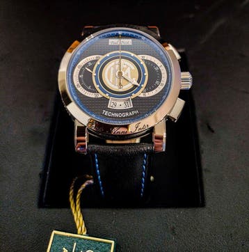 Paul Picot - Technograph Ltd. edition F.C. Internazionale -, Sieraden, Tassen en Uiterlijk, Horloges | Heren, Nieuw