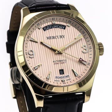 Mercury - Roadstar Automatic Swiss Watch - MEA493-GL-4 -, Nieuw