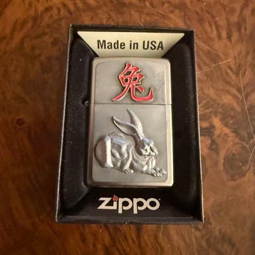 Zippo - horoscopo Year of the Rabbit - Zonder minimumprijs -, Nieuw